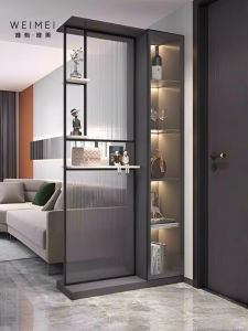 Weimei | Entryway Shoe Cabinet Partition Screen Double-Sided Living Room Customizable