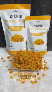 Nadiya KISMIS GOLDEN RAISIN 1Kg Kualitas Premium Rasa Asam Manis Nutrisi Untuk Oleh oleh Haji Umroh