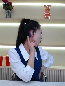 หูฟัง V9 หูฟังที่เข้ากันได้กับบบลูทู ธ หูฟังธุรกิจไร้สายแบบแฮนด์ฟรี