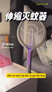 Vợt Muỗi Thông Minh Smart Cooker 2 Trong 1 Mosquito Swatter Có Thanh Nối Dài