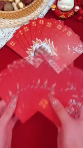 2025 Chinese Year of The Snake New Years Red Packet New Years  Creative Personality Ceremony New Years Paper Red Packet