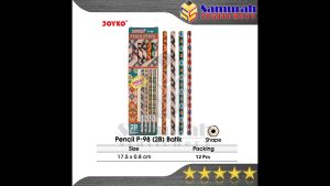Pulpen Joyko Culture Batik BP 184 / Ball Pen BP-184 Hitam Batik 0.7 mm / Ballpen Cetek