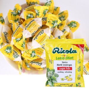 In Stock New Packaging Swiss Imported Ricola Lemon Mint Throat Lozenge Sugar-Free 342G Hard Candy about 95 PCs