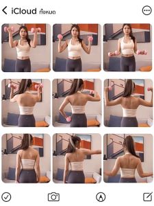 ผู้หญิงดัมเบลฟิตเนสอุปกรณ์ในครัวเรือนเด็กเริ่มต้นเคลือบยางแข็งชุดรวมกันดัมเบลขนาดเ