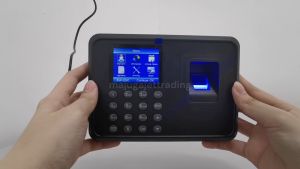 Biometric Fingerprint Attendance Machine Thumbprint Record Worker Absence Office Mesin Punchcard Punch Card