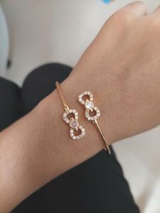 Xp.id - Gelang Wanita Xuping Flexible Motif Pita Simple