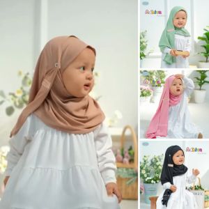 Jilbab Pashmina Anak Zalira Kids: Hijab Pasmina Anak Original & Kekinian Umur 1-5 Tahun
