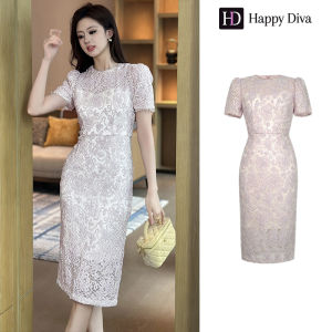 Happy Diva Womens Summer Purple Lace Midi Dress Vintage Dress Wedding Party Dress 21713