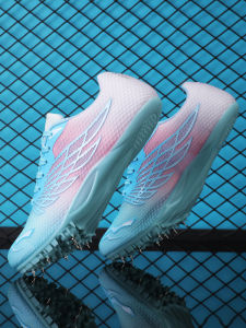 รองเท้าวิ่งสำหรับผู้ชายและผู้หญิง สำหรับการแข่งขันกีฬาฤดูร้อน รองเท้าวิ่งกลางแจ้งแบบมีตะขัน รองเท้าวิ่งแบบพิเศษสำหรับนักเรียน