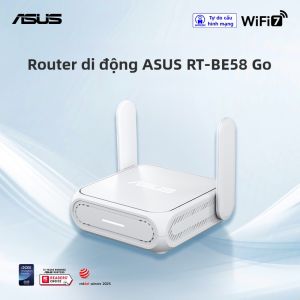 ASUS | Bộ Phát WiFi7 Đôi Di Động Hỗ Trợ Pin Dự Phòng Phủ Toàn Nhà