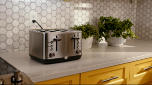 GE Appliances G9TMA4PSPSS 4-Slice Toaster