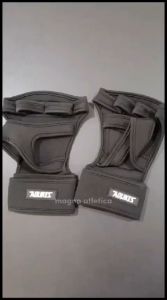 Sarung Tangan Fitness Gym: Aolikes 118 Hand Glove Half Finger Weightlifting Angkat Berat Fitness Gym Pelindung Kaos Tangan Sport Anti Slip