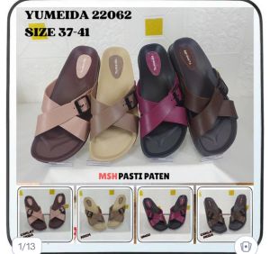 sandal slop silang yumeida untuk wanita