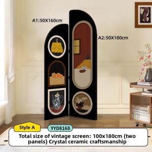 MR ART | Luxurious Foldable Mobile Room Divider