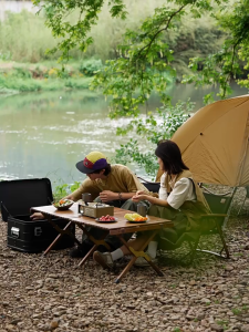 Naturehike Outdoor Pot Set Camping Cooking Equipment Portable Stainless Steel Frying Pan Hanging PotHiking Picnic Tableware