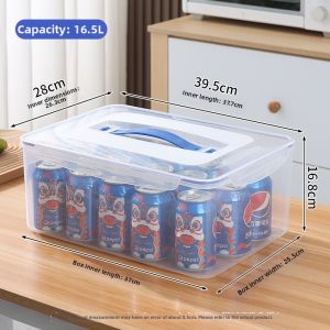 MRUN | Food Grade Sealed Large Capacity Refrigerator Storage Box for Squid and Fish Maw Soaking Commercial Use