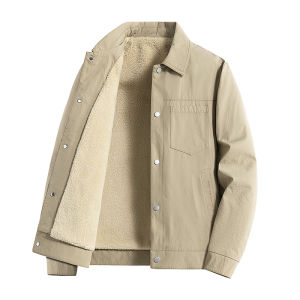 LIEYAN | Thickened Windproof Lamb-Like Fur Jacket Autumn Winter