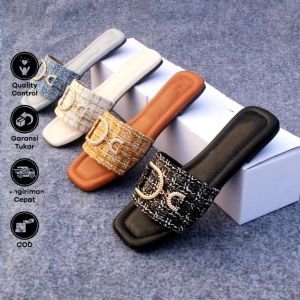 sendal teplek wanita terbaru dengan desain masa kini