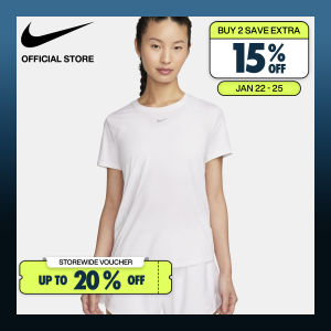 Nike Dri-FIT Womens One Classic Short-Sleeve Top - White [FN2799-100]
