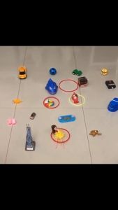 Vòng ném cổ chai vận động cổ vịt đủ kích thướcVòng thể dục mầm non đồ chơi mầm non thông tư -HAUSE