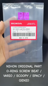 Oring Setelan Langsam / Oring Setelan Angin Matic Honda Beat / Vario / Scoopy / Spacy / Genio MO3 K25 NP711