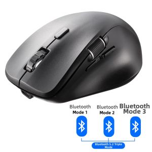 Sanwa Supply | Rechargeable Silent Bluetooth Mouse Dual Roller