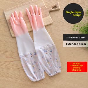 FURENJILI | Durable Waterproof Rubber Gloves for Kitchen Cleaning