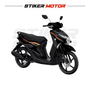 GR04 Striping Yamaha Gear Stiker Sticker Lis Yamaha Gear 125 Motif Simpel Variasi racing grafis Lz