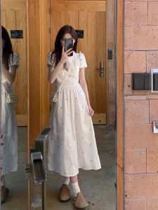 QINGMUZI | Elegant Youthful Style Chinese-Style Qipao Dress