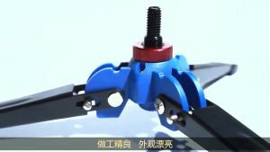 Manbily M-1 Hydraulic Universal Three Feet Support Tripod Stand Base Monopod Stand for Monopod Ballhead with 3/8\" Screw