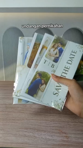 Undangan Pernikahan Lipat O ( 50 pcs ) Full foto Murah Berkualitas & Cepat | KN Printing
