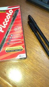 Ballpoint Piccolo Zebra - Pack isi 12 pcs / pulpen