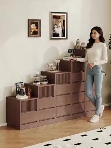 Vintage Combination Multi-level Storage Cabinet
