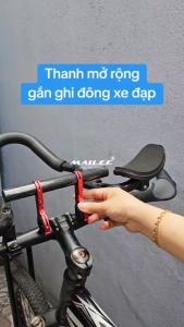 Thanh mở rộng gắn ghi đông cho xe đạp thể thao xe đạp địa hình loại dài 2 nhánh đỡ chắc chắn MLH