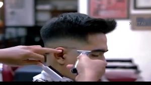 Electric Hair Clipper For Men USB Rechargeable Beard Shaver  LCD Display T-Blade Haircut Trimmer Kit with Guide Combs