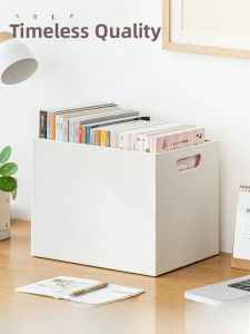 Mobile Desktop Book Storage Box Student Briefcase Organizer Box Workstation Bag Storage Utility Office Desk Shelf