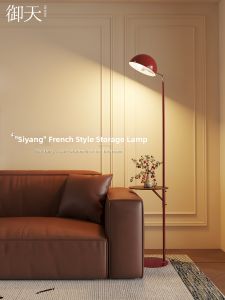 French Cream Style Floor Lamp Bedroom Bedside and Living Room Ambient Lighting