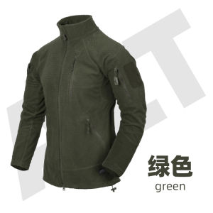 Helikon Alpha L3 Lightweight Fleece Jacket for Outdoor Use Spring Autumn Windproof Abrasion Resistant Thermal Clothing With Stand Collar
