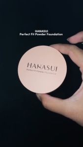 HANASUI Bedak Padat Coverage Alami & Longwear - 5 Warna