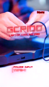 AULA x GAMEN Fan Cooling pad Laptop Supercool Master GCP100 Laptop Gaming Cooling Stand 8 Inti/Core Black Myth Wukong Original - Garansi 1 Tahun