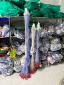 [Được Kiểm Hàng] Lưới 3 màng Thái lan viền đỏ đánh chìm Tay dài 45/50m Cao 2m-15m-12m. Lưới đánh cá