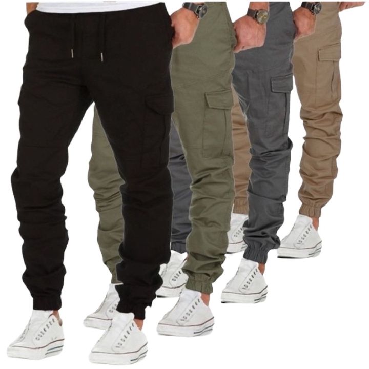 New Fashion Cargo Jogger Pants for men | Lazada PH