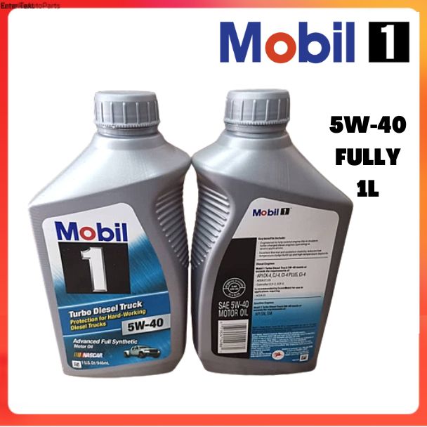 122253 Mobil 1™ 5W40 Advanced Performance Full Synthetic Engine oil (1 ...