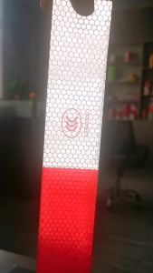 Dán Phản Quang Ban Đêm 2 Màu Đỏ Trắng Cho Xe Tải Xe Container Xe Hơi-CA666