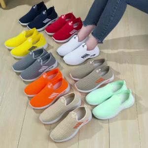 BONUS KAOS KAKI sepatu wanita import alas lentur jalan jalan joging santai lari