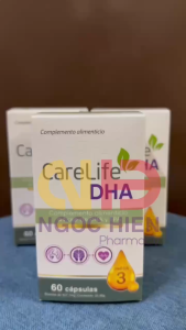 Viên Uống CareLife DHA - Bổ sung EPA DHA Vitamin E cải thiện thị lực (60 Viên)