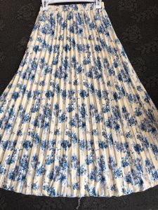 Rok Plisket Premium Bunga Peony Terbaru / Rok wanita Mayung kekinian / Skirt Korean