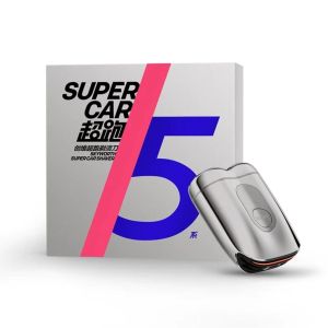 Skyworth 5 Series Alloy Super Car Shaver Mens Electric Mini Portable Shaver Gift Box