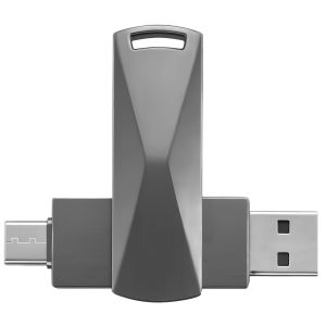 USB C Flash Drive Dual USB 2.0 Flash Drive Type C + USB A Portable Type-C Flash Drive 2-in-1 USB-C Thumb Drive 8GB 16GB 32GB