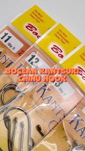 BOCEAN KANTSUKI CHINU HOOK JAPAN Fishing Hook Matakail Chinu Mancing Ikan Mata Kail Pancing Tajam